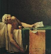 Jacques-Louis David The Death of Marat Spain oil painting reproduction